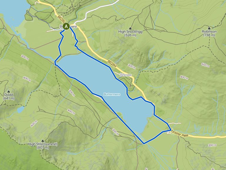 Buttermere loop — Lake District National Park | run | Komoot